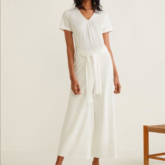 Mango Long Sleeve Jumpsuit